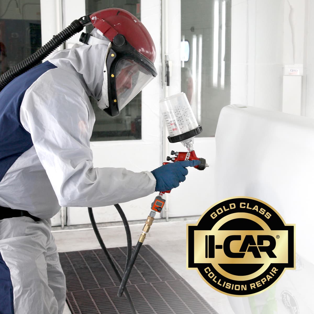 Auto Body & Paint in Fort Myers, FL — I-CAR Gold Class Speedeezz Auto Finish — auto paint repair completed in Fort Myers